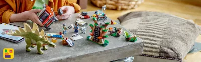 Set ndërtimi LEGO Jurassic World 76965, 420 pjesë, multikolor