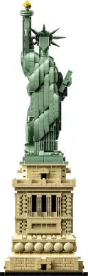 Set ndërtimi LEGO Architecture Statuja e Lirisë 21042, 1685 pjesë, shumëngjyrësh
