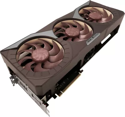 Kartelë grafike ASUS RTX 5080 Noctua OC Edition 16GB GDDR7, 3 ventilatorë, kafe