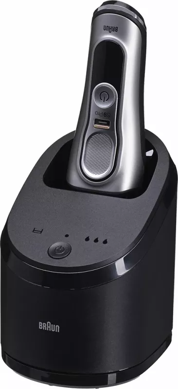 Makinë rroje Braun Series 9 Pro 9465CC, Trimer, E zezë, Argjendtë
