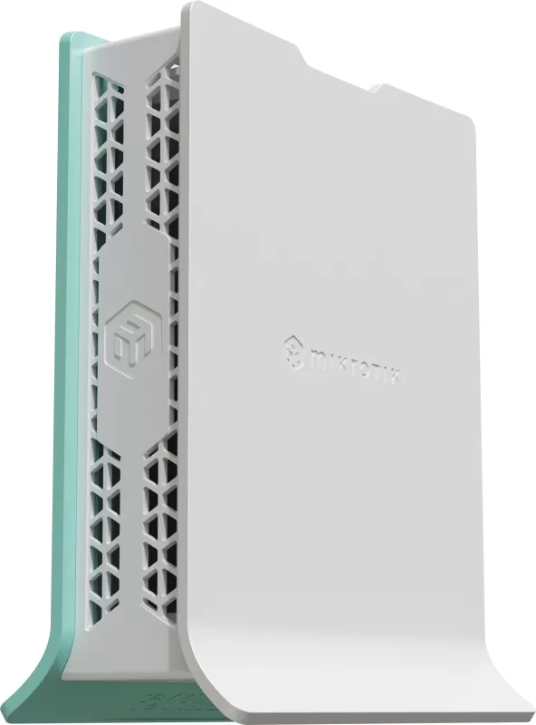 Router MikroTik hAP ax lite, Wi-Fi 6, Single-band (2.4 GHz), Ethernet LAN, Gjelbër, Bardhë