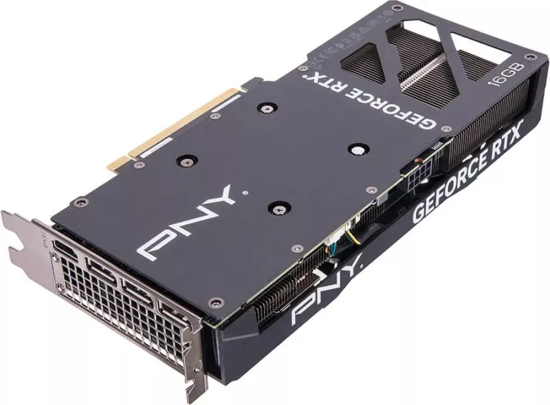 Kartelë grafike PNY RTX4060 Ti VERTO 16GB GDDR6, dy ventilatorë, e zezë