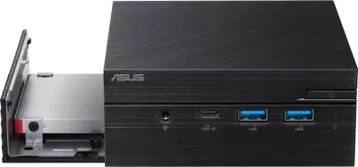 Kompjuter mini ASUS PN53-S7027MDS1, AMD Ryzen 7 7730U, 16GB RAM, 512GB SSD, e zezë