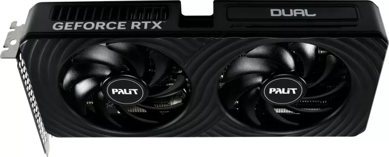 Kartelë grafike Palit RTX 5060 Dual OC 8GB GDDR7 e zezë