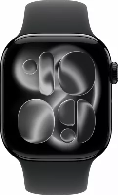 Smartwatch Apple Watch S11, alumini, cellular, 42mm, diamantschwarz, rrip sportiv i zi