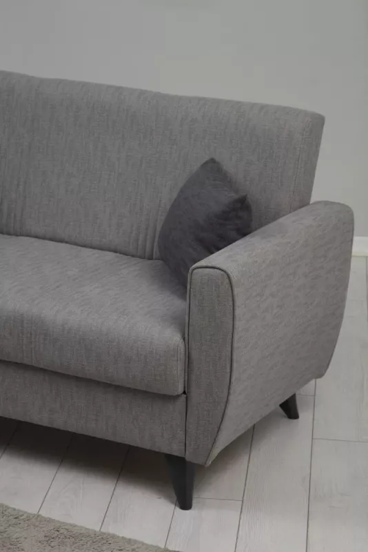 Divan-krevat dy vendësh, Atelier del Sofa, Zaden, gri e çelët