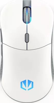 Maus Endorfy GEM Plus Wireless EY6A015 26000 DPI RGB 2.4GHz/USB 6 butona Onyx White, i bardhë