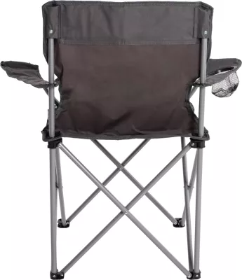 Karrige palosëse për plazh/kamping me mbajtëse gotash, ngjyrë gri, FH5096.01, 77x48x81 cm