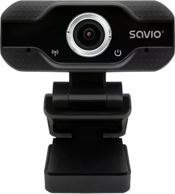 Webkamerë Savio CAK-01 Full HD 1080p USB me mikrofon, e zezë