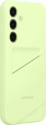 Mbështjellës Samsung Card Slot Case EF-OA356TMEGWW për Galaxy A35, me xhep për kartela, Gjelbër