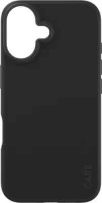 Mbështjellës PanzerGlass CARE Case Fashion iPhone 16, silikon, i zi