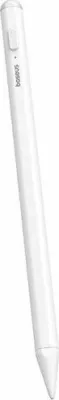 Stilus Baseus Smooth Writing 2 Lite 130mAh, për iPad, karikim USB-C, Palm Rejection, i bardhë, set me majë rezervë + kabllo
