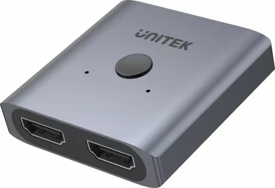 Switch HDMI Unitek bidireksional 2x1/1x2 HDMI 2.0 4K@60Hz, Space Grey, set me manual