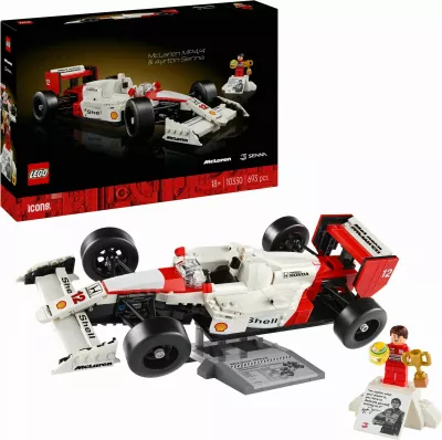 Set ndërtimi LEGO McLaren MP4/4 & Ayrton Senna, 693 pjesë, shumëngjyrësh