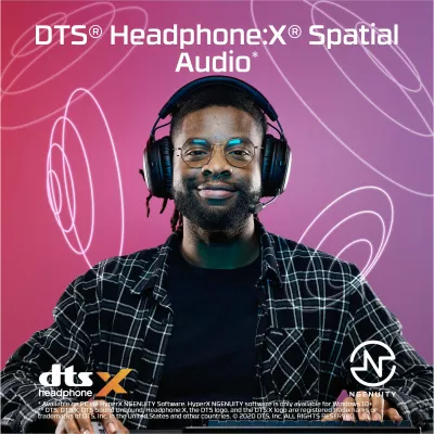Kufje HyperX Cloud III S Wireless Gaming Headset, Bluetooth 5.3, 120h, të zeza