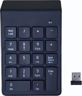 Tastierë numerike për laptop Gembird KPD-W-02, e zezë