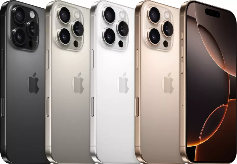  Apple iPhone 16 Pro, 6.3",  128GB, Desert Titanium