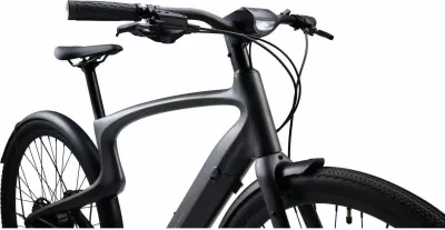 Biçikletë elektrike Urtopia Carbon 1 Pro, madhësia M (170-185 cm), e zezë