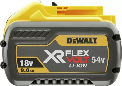 Bateri DeWALT DCB547 FlexVolt 18V/54V, 9.0Ah, Li-Ion, zezë/verdhe