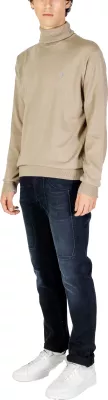 Xhemper me golf për meshkuj U.S. Polo Assn. US40 173008, bezhë e çelët [Madhësia: XL]