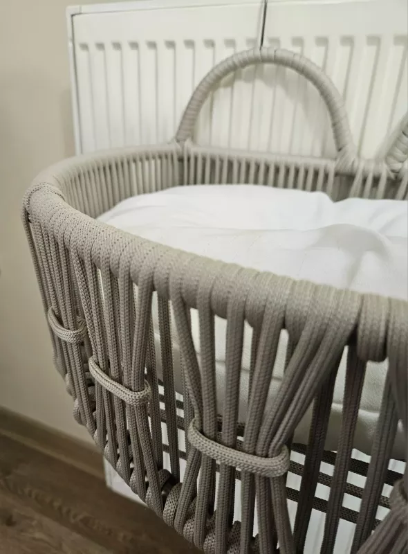 Shtrat për kafshë shtëpiake Hanah Home, Peti, krem