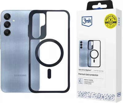 Mbështjellës 3mk Satin Armor MagCase për Samsung Galaxy A25 5G, Transparent