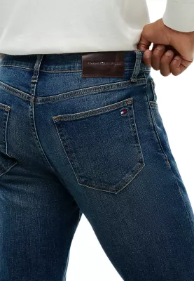 Xhinse për meshkuj Tommy Hilfiger Denton Slim Straight MW0MW44925, denim blu [Madhësia: 38/34]