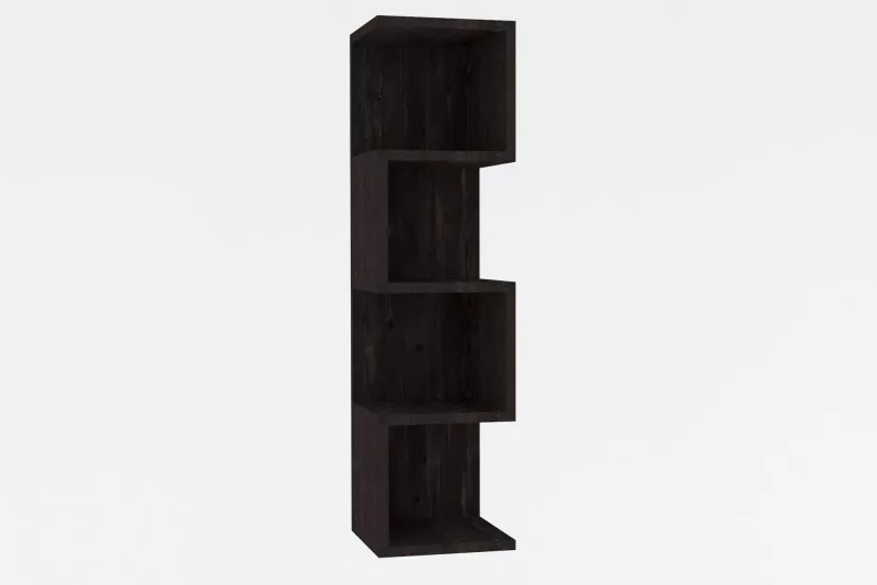Raft librash Hanah Home, Alin, ngjyrë antracit
