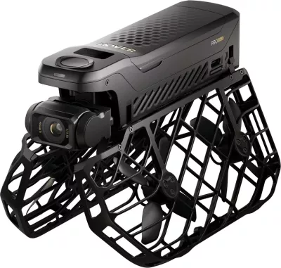 Dron HOVERAir X1 PROMAX Ultimate Cycling Kit, i zi, palosshëm, 4 bateri