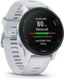 Smartwatch Garmin Forerunner 255 Music, 2 GB, GPS, bardhë