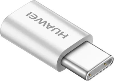 Adapter Huawei AP52 microUSB/Type-C, Bardhë