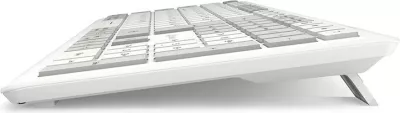 Tastierë Sharkoon OfficePal K30W, DE Layout, Rubberdome, e bardhë