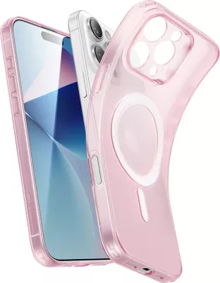 Mbështjellës ESR Zero Clear (HaloLock) për iPhone 16 Pro, rozë