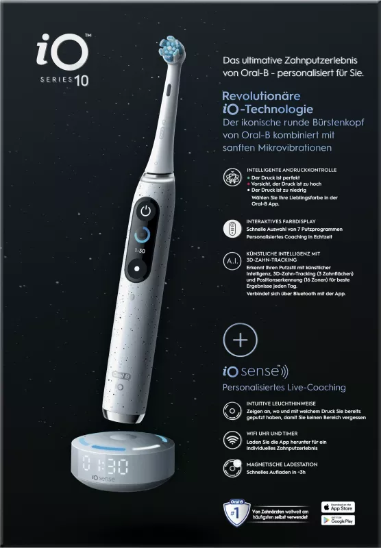 Furçë dhëmbësh elektrike Oral-B iO Series 10, për të rritur, e bardhë