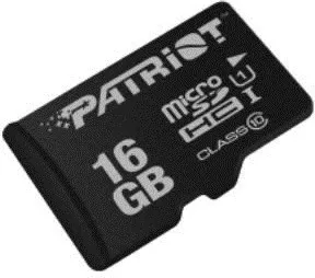 MicroSD Patriot memory, 16 GB