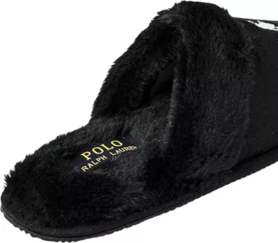 Papuqe për femra Ralph Lauren Black Summit Scuff 103293, të zeza [Madhësia: 38]
