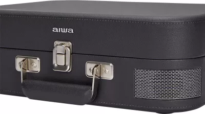 Gramofon Aiwa Vintage VPX-1951TN, Bluetooth 5.0, USB, altoparlantë të integruar, i zi
