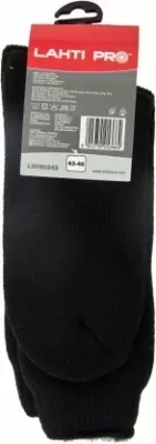 Çorape termike LAHTI PRO L3090343, madhësi 43-46, 1 palë, të zeza