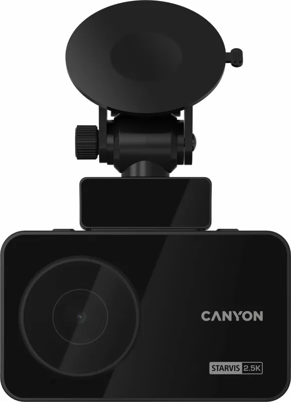 Kamerë aksioni Canyon DVR25GPS, ekran 3.0'' IPS, WQHD 2.5K, Wi-Fi, GPS, e zezë