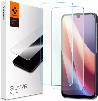 Mbrojtës ekrani xham i temperuar Spigen Glas.tR Slim për Samsung Galaxy A16 4G/5G, 2 copë, Transparent