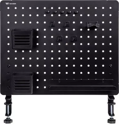 Panel organizues Thermaltake Gaming Desk Pegboard Large, çelik, i zi