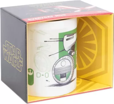 Kupa Pyramid Star Wars The Rise of Skywalker D-O 315ml, e bardhë