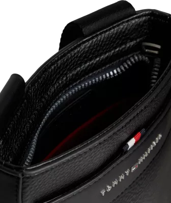 Çantë crossbody Tommy Hilfiger TH Central Mini Crossover AM0AM14697 për meshkuj, e zezë