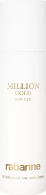 Deodorant spray Paco Rabanne Million Gold For Her për femra, 150ml