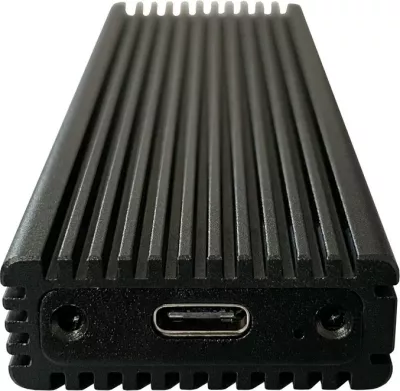Kasë SSD LC-Power LC-M2-C-MULTI, M.2, USB 3.2, e zezë