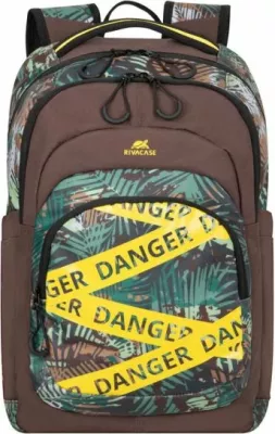 Çantë shpine laptopi RivaCase 5461 30L për 15.6\", Jungle