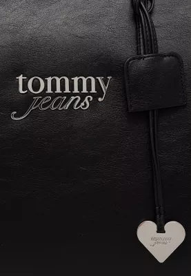 Çantë tote për femra Tommy Hilfiger TJW Bold Tote AW0AW18786, e zezë