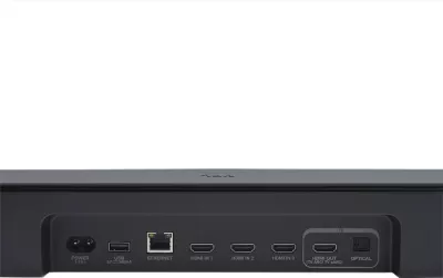 Soundbar JBL BAR 1300 MK2 2470W me subwoofer 8\" dhe altoparlantë rrethues wireless të shkëputshëm (set), i zi