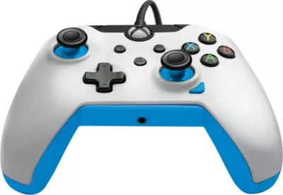 Kontroller me kabllo PDP Xbox Wired Controller ION 2.5 m, bardhë-kaltër
