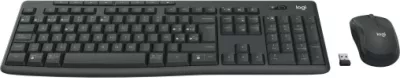 Set tastierë dhe maus Logitech MK370 Combo for Business, wireless, Bluetooth, spanjisht, i zi